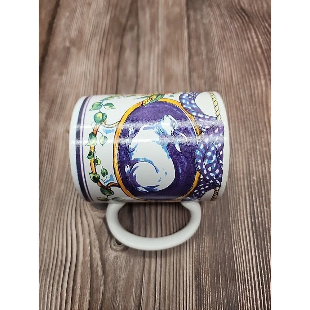 VTG Cooks Club Chef Pig & Rabbit Country Style Large Coffee Mug 14 oz